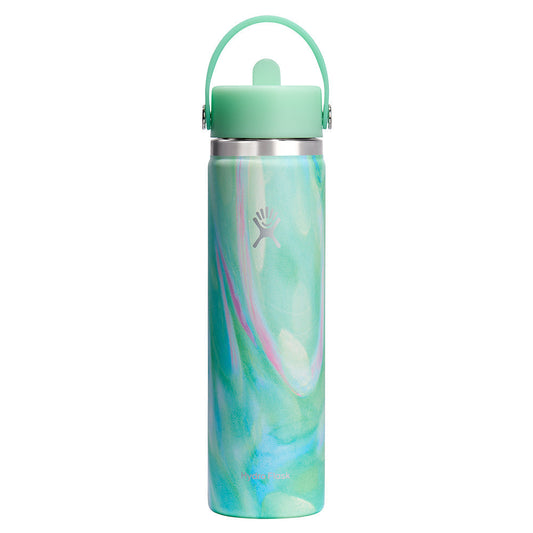 Hydro Flask 24Oz Wide Flex Straw Cap - Jelly LE - Jelly Green LE